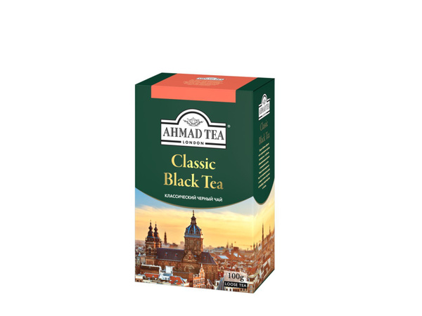Чай листовой Ahmad Tea Классический, черный, 100 г - купить с доставкой ...