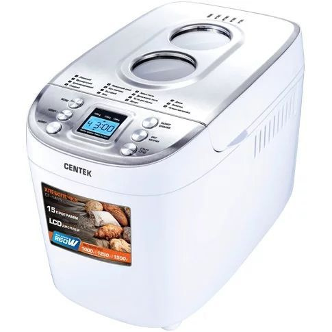 Хлебопечка Centek CT-1415, белый - купить по доступным ценам с ...