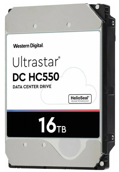 16 ТБ Внутренний жесткий диск Western Digital DC HC550 (WUH721816ALE6L4 ...