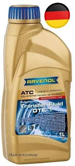 Трансмиссионное масло RAVENOL Transfer Fluid DTF-1, синтетическое, 1 л ...
