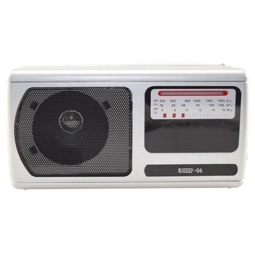 Радиоприемник Сигнал Эфир-06 FM 64-108МГц, AM 530-1600КГц / SW 6.0-18 ...