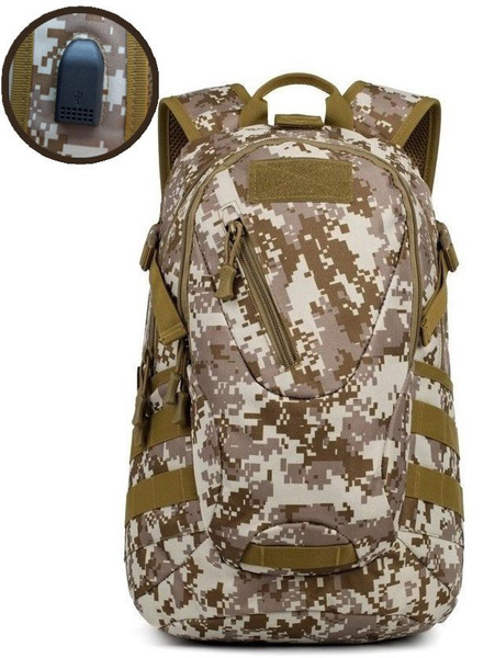 Cool walker Тактический рюкзак военный мужской камуфляжный, USB ...