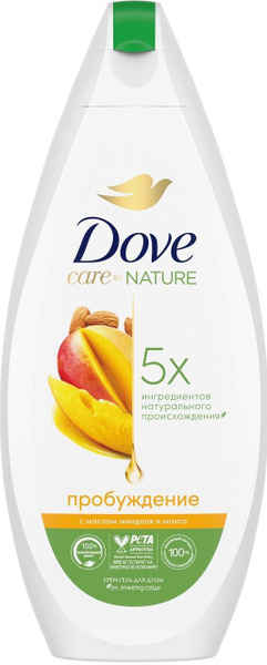 DOVE Крем-гель для душа Манго и Миндаль Делайла 250мл - купить с ...