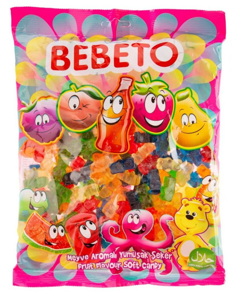 Мармелад жевательный Bebeto Bears Мишки со вкусом ананаса, манго ...