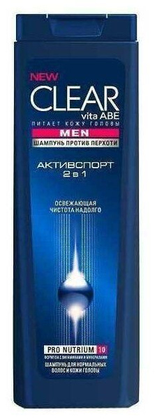 КЛЕР шамп. мужской 400мл 2в1 Актив спорт (муж) - купить с доставкой по ...
