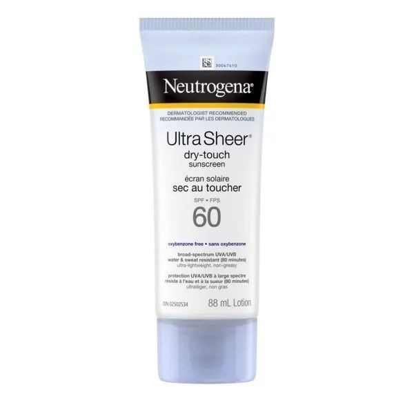 Neutrogena Ultra Sheer Dry Touch Солнцезащитный крем SPF 60 ...