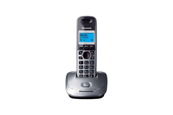 Радиотелефон DECT PANASONIC KX-TG2511RUM серый металлик - купить с ...