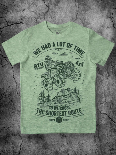 Футболка Макс Экстрим, размер 52, цвет зеленый, 92% хлопок, 8% лайкра ...