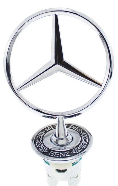 Silbernes Mercedes Logo A2108800186 Motorhaube Für Mercedes-Benz W202 W210,W211 A2108800186 Emblem Stern Mercedes Emblem Motorhaube