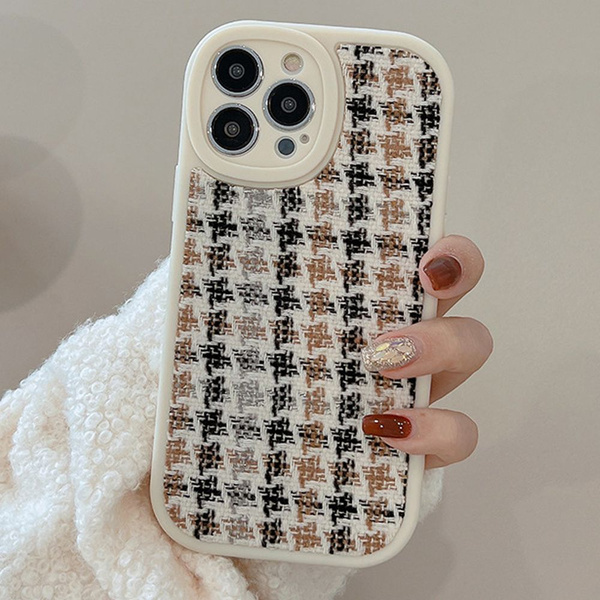 Чехол на Apple iPhone 11 / айфон 11 плетеный с защитой камеры иликон и ...
