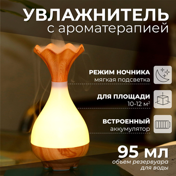 Увлажнитель воздуха ночник мини, аромадиффузор - купить с доставкой по ...