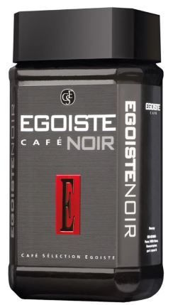 Кофе Эгоист Нуар 100 гр (Egoiste Noir) натуральный сублимированный ...