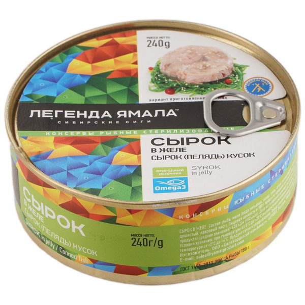 Сырок Легенды Ямала в желе, 240г - купить с доставкой по выгодным ценам ...