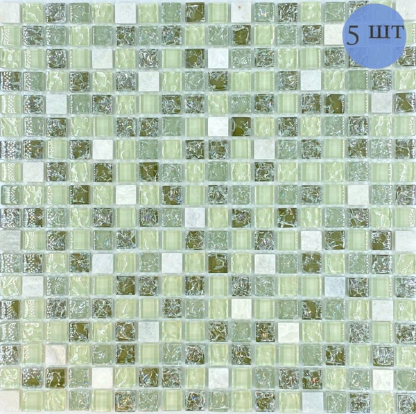 Плитка мозаика (стекло,мрамор) NS mosaic No-231 30,5x30,5 см 5 шт (0 ...