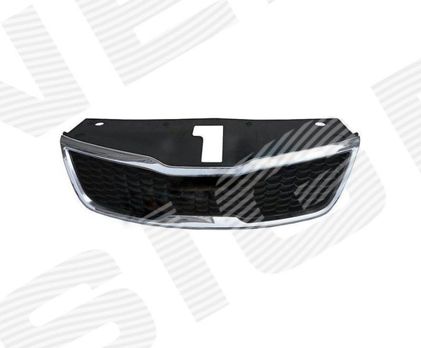 Решетка радиатора для Киа Рио 3 рестайлинг 2015-2017, Kia Rio 3 ...