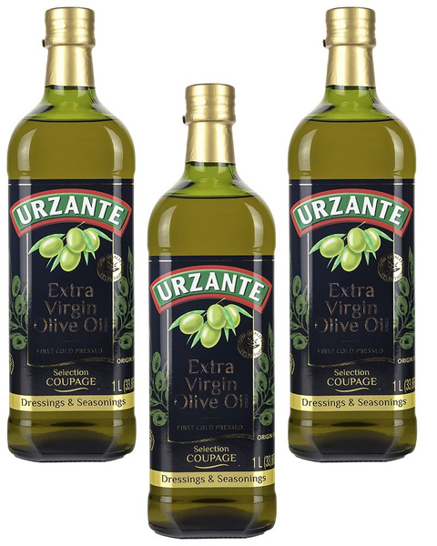 Масло Оливковое Urzante Extra Virgin 1л - 3 шт купить на OZON по низкой ...