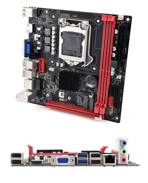 Материнская плата B75A LGA 1155 DDR3 MINI-ITX купить по низкой цене с ...