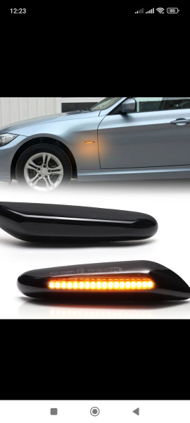 Повторитель поворота в крыло, поворотник БМВ Е60 Е90 - B арт. asdg ...