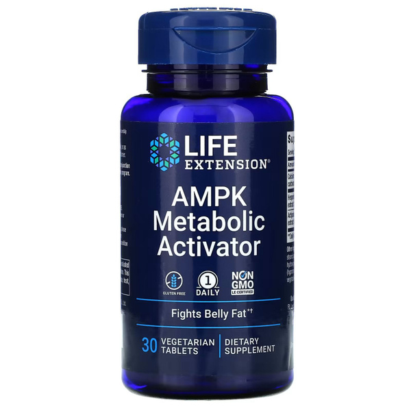 Активатор метаболизма Life Extension AMPK Metabolic Activator, 30 ...