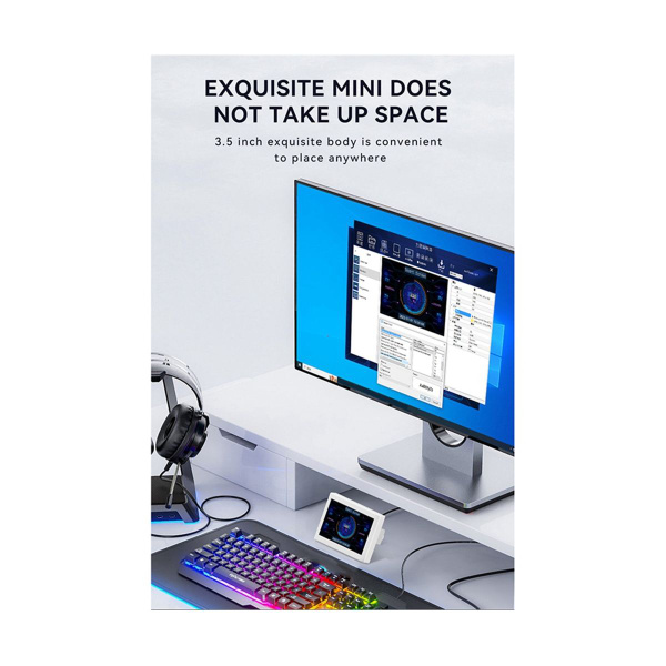 Дополнительный экран компьютера ЖК дисплей для мониторинга компьютера ...