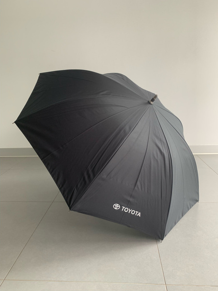 Зонт Toyota, Полуавтомат, Трость, черный купить по низкой цене в ...