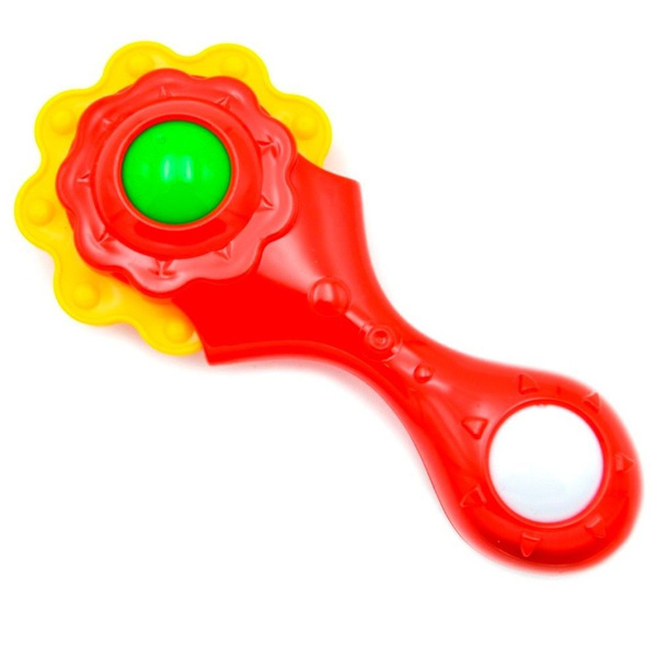 Погремушка "Цветок" 01515 - купить с доставкой по выгодным ценам в ...