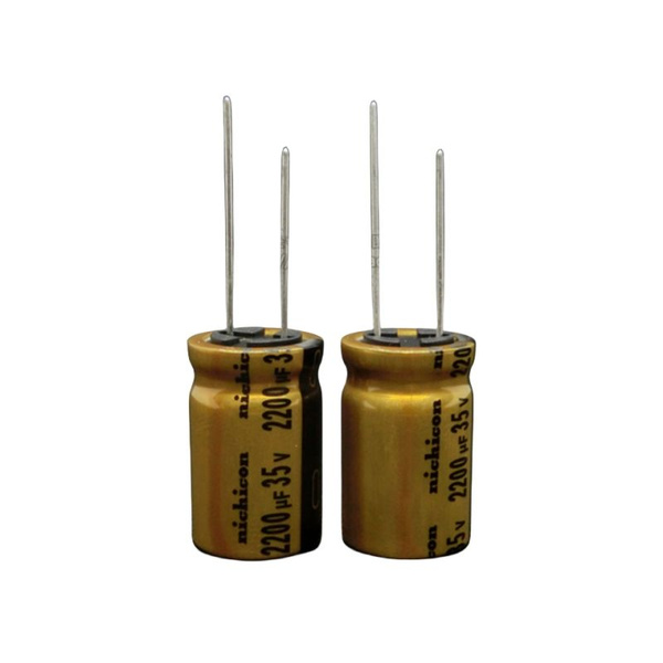 35 В 2200 мкФ Электролитический конденсатор серии NICHICON FW аудио ...
