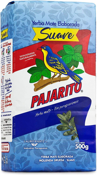 Мате чай Pajarito Suave (Soft), 500 гр. (парагвайский мягкий) (йерба ...