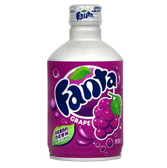 Газированный напиток Fanta Grape / Фанта Виноград в алюминиевой банке ...