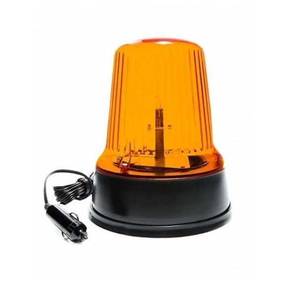 Маяк на магните импульсный 24V (Н1 70W) провод в прикуриватель "Сакура ...