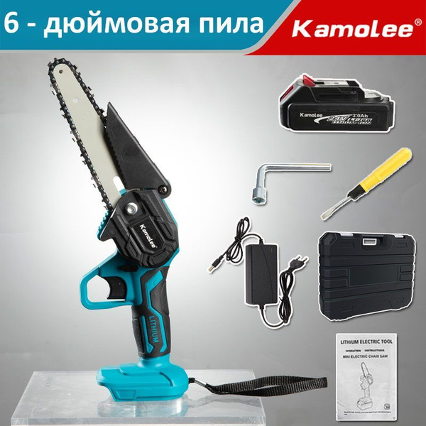 Kamolee 6 - дюймовая бензопила Зарядная бензопила Лесорезательная ...