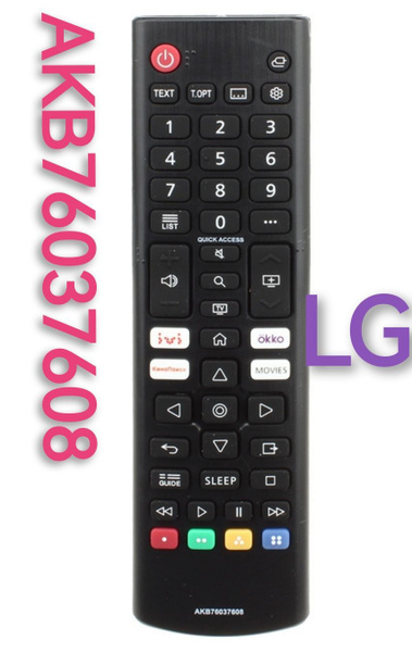 Пульт ДУ LG Пульт AKB76037608 для /Эл-джи /л-джи телевизора - купить по ...