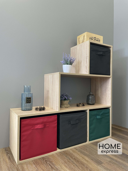 Стеллаж Стеллаж_HOME-ECO-080_HOME express, 105.4х33х105.4 см, HOME ...