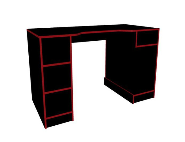 Игровой компьютерный стол Игровой стол Ирбис, 160х90х75 см - купить по ...