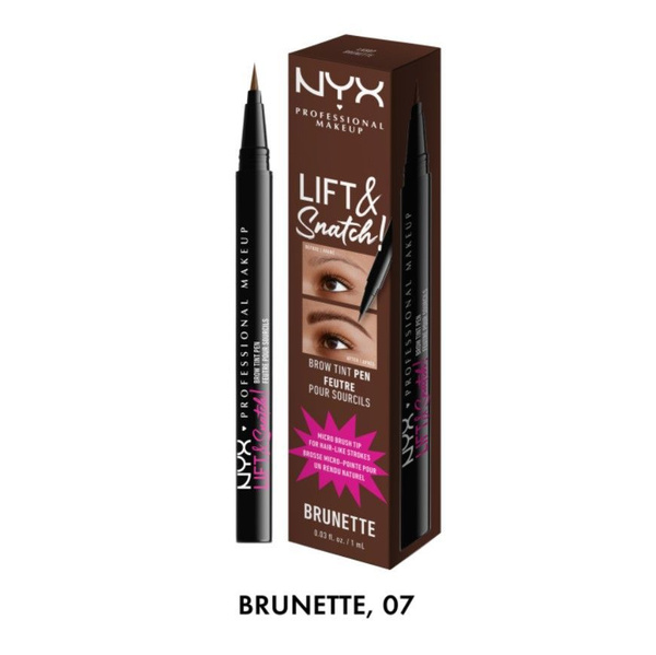 NYX Professional Makeup, Лайнер-тинт для бровей "LIFT N SNATCH BROW ...