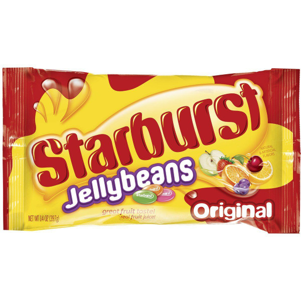 Конфеты жевательные Starburst Jellybeans Original 396г - купить с ...