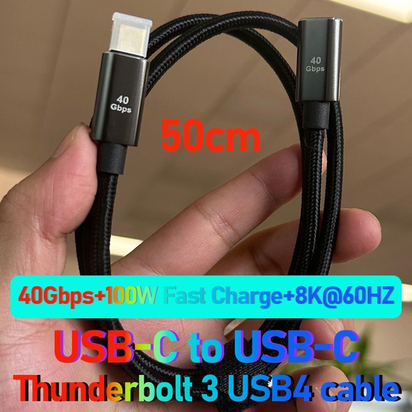 Кабель Thunderbolt 3, USB Type-C Uogic USB-C 4.0 К USB-C 4.0 ...