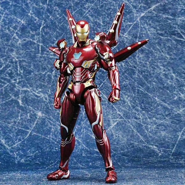 Фигурка железного человека Marvel Iron Man Марк 50 нано оружейный набор ...