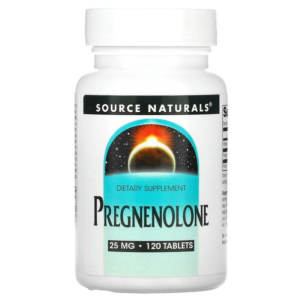 Source Naturals, прегненолон, 25 мг, 120 таблеток купить на OZON по ...