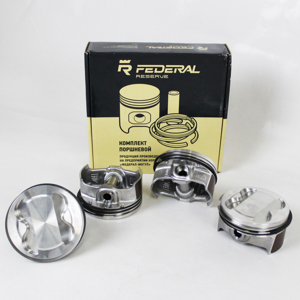 Комплект безвтыковых поршней с пальцами и кольцами для двигателя 21126 ...