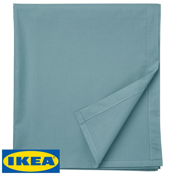 Простыня IKEA DVALA ДВАЛА, 150x260, голубой купить по низкой цене с ...