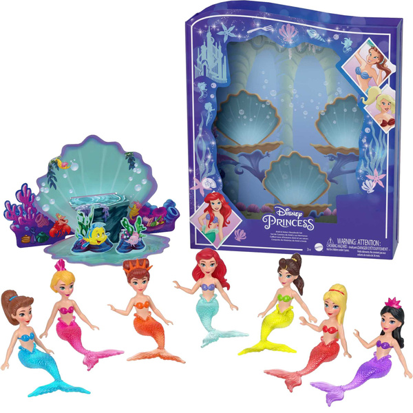 Игрушки принцесс Диснея, набор История русалки Ариэль и сестры купить ...