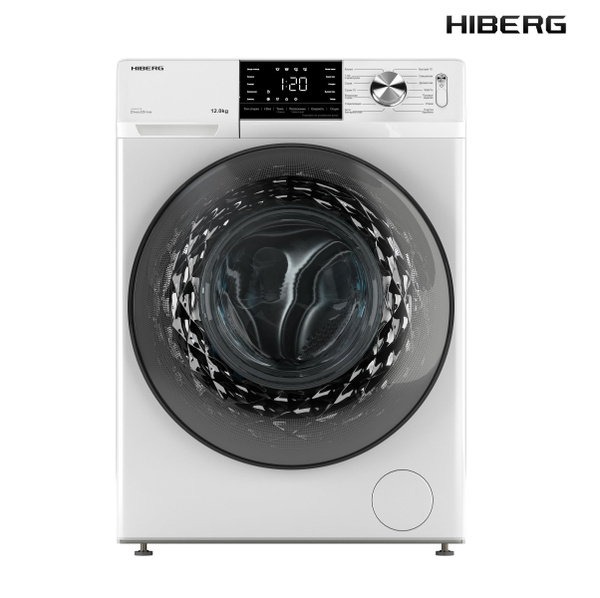 Стиральная машина Hiberg i-DDQ6A - 1214, белый - купить по выгодной ...