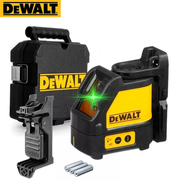 Купить Лазерный уровень DEWALT DW088CG, зеленый луч, 2 линии, 50M, 0,3 ...