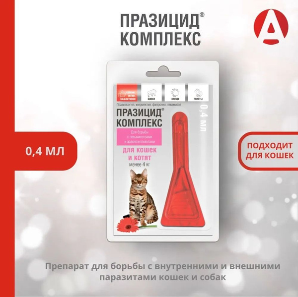 Таблетки празицид для кошек