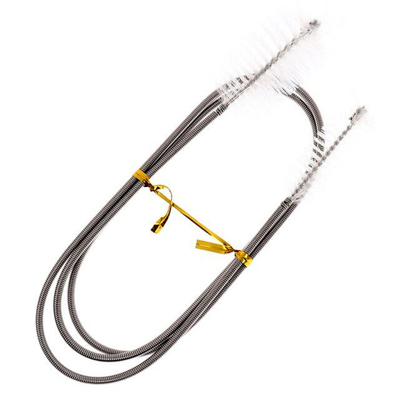 White 100 см. ершик-щетка белый для очистки аквариумных шлангов и ...