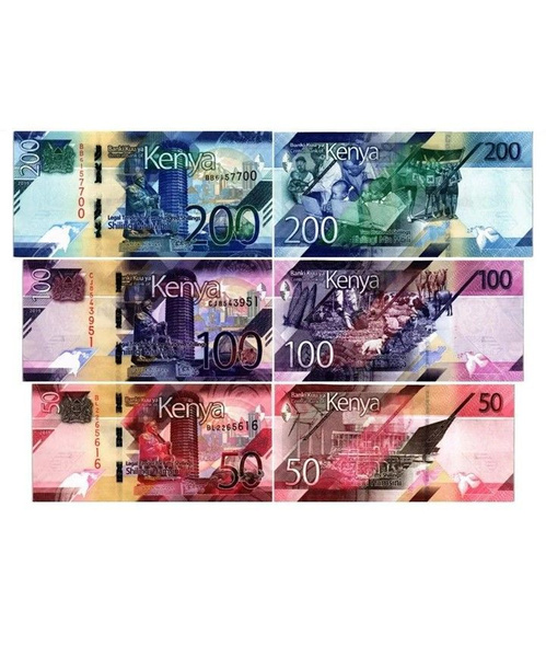 Купюра, Кения, 2019 год, 3 шт - купить по выгодной цене в интернет ...
