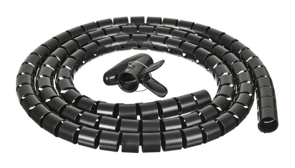Кабельный органайзер Buro BHP CG252B Spiral Hose, 2.5 см, 2 м, черный ...