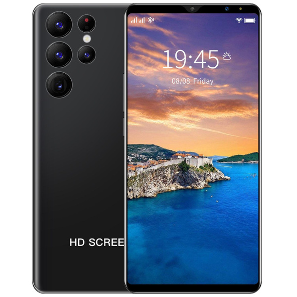 Смартфон Мобильный телефон S22ultra Android, 7,5 дюймов, 12 + 256 ГБ ...