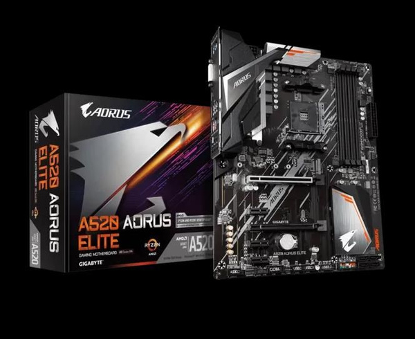 Gigabyte Материнская плата A520 AORUS ELITE 1.2 купить на OZON по ...